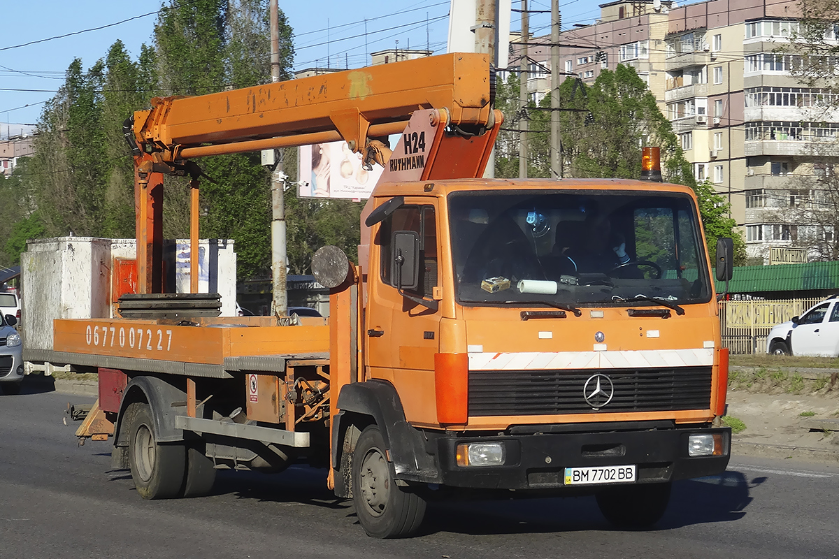 Сумская область, № ВМ 7702 ВВ — Mercedes-Benz LK 817