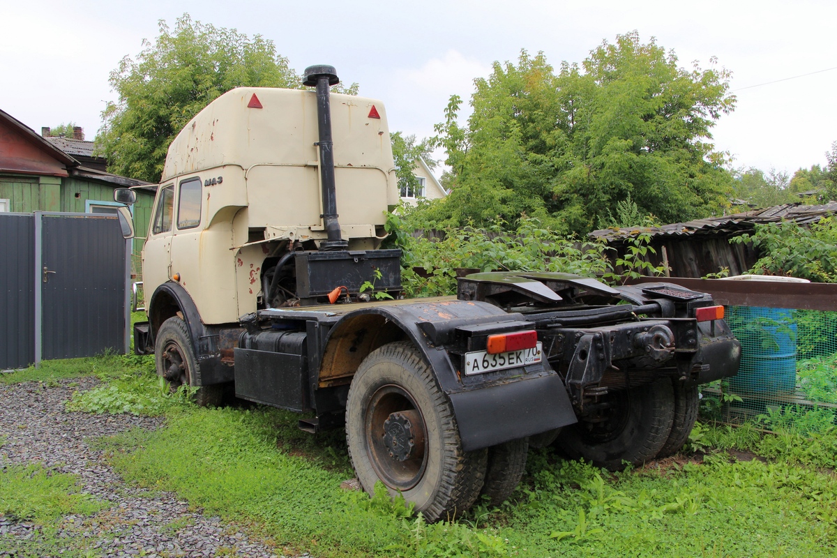 Томская область, № А 635 ЕК 70 — МАЗ-5549