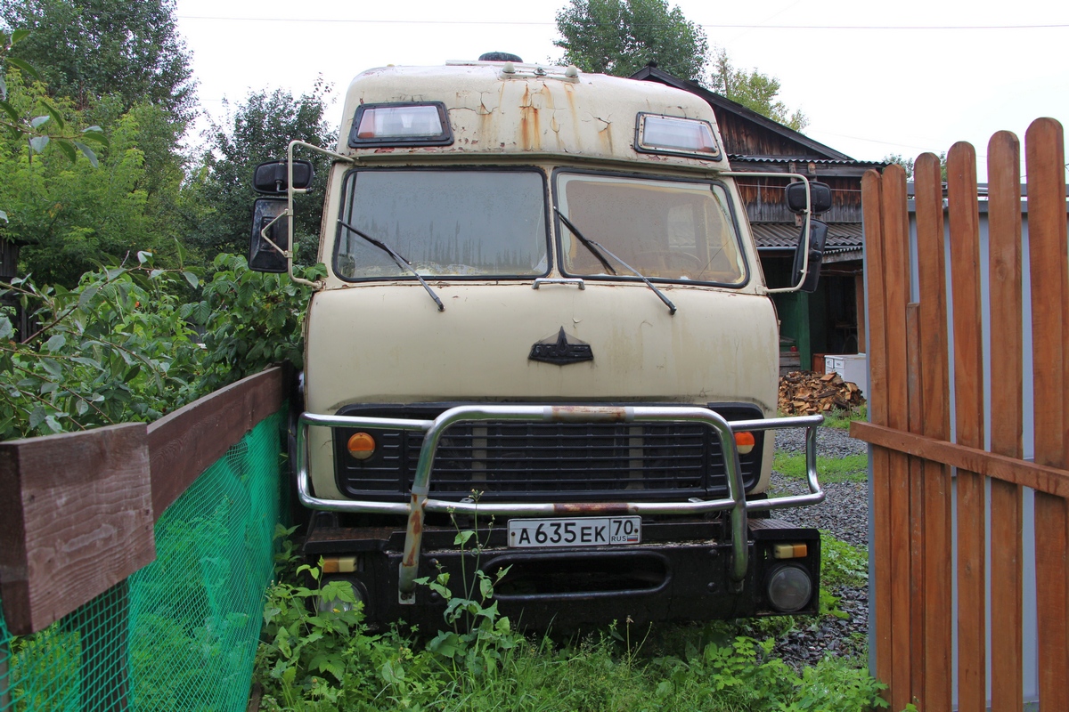 Томская область, № А 635 ЕК 70 — МАЗ-5549