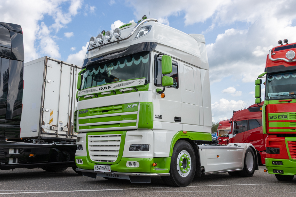 Московская область, № С 549 АВ 550 — DAF XF105 FT; Московская область — Фестиваль TruckDay 2025