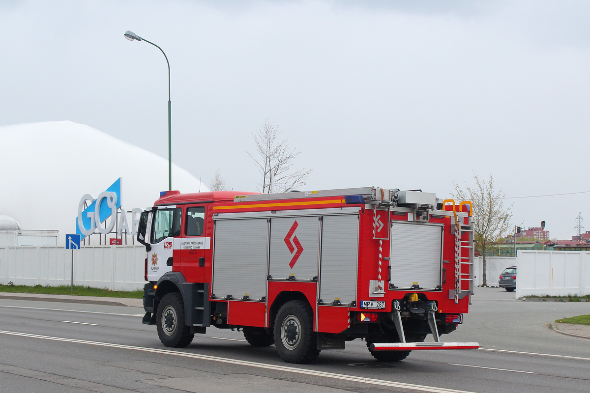 Литва, № MPV 287 — MAN TGM (общая модель)