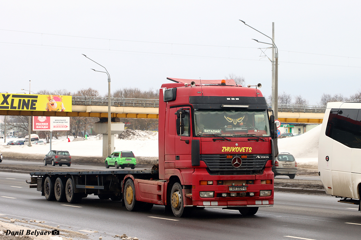 Могилёвская область, № АК 3321-6 — Mercedes-Benz Actros ('1997)