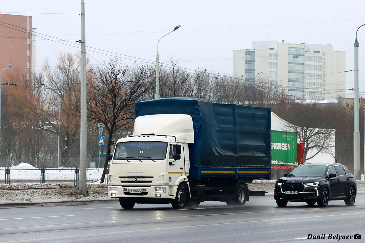 Витебская область, № АН 0672-2 — КамАЗ-4308 (общая модель)