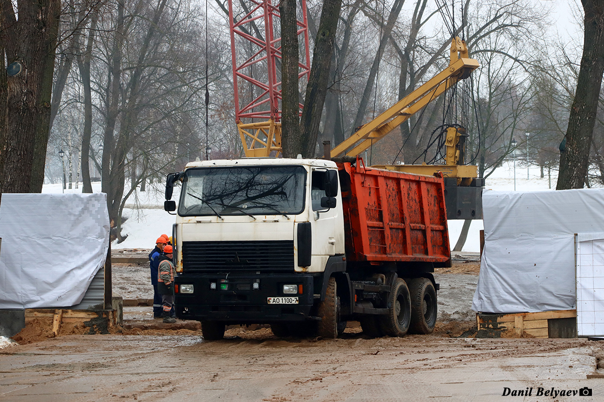 Минск, № АО 1100-7 — МАЗ-6501 (общая модель)