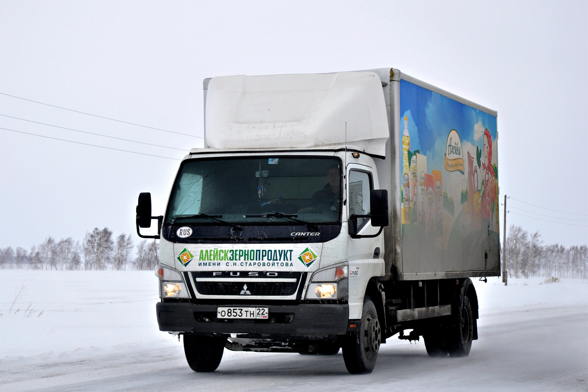 Алтайский край, № О 853 ТН 22 — Mitsubishi Fuso Canter