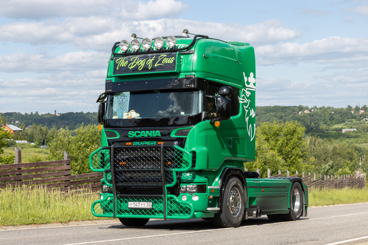Брянская область, № Т 147 ТТ 32 — Scania ('2004) R480; Московская область — Фестиваль TruckDay 2025
