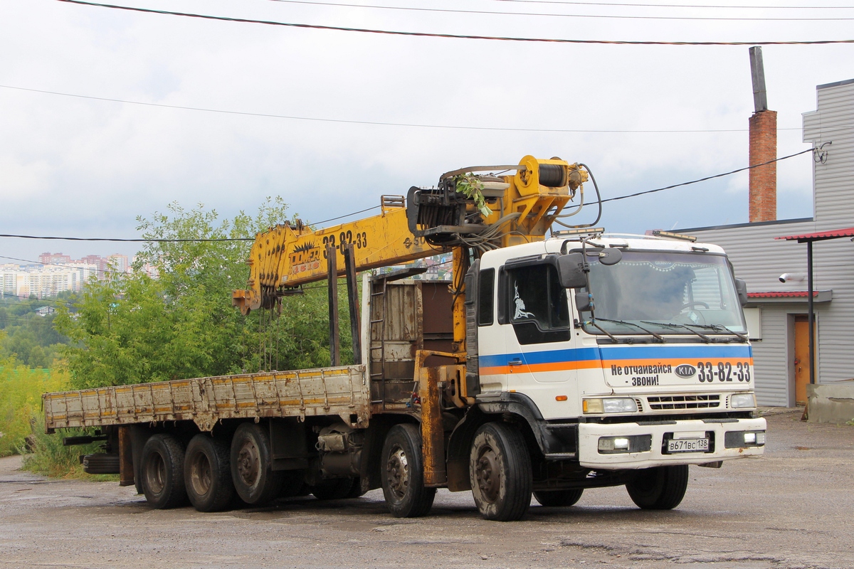 Иркутская область, № В 671 ВС 138 — Kia Granto
