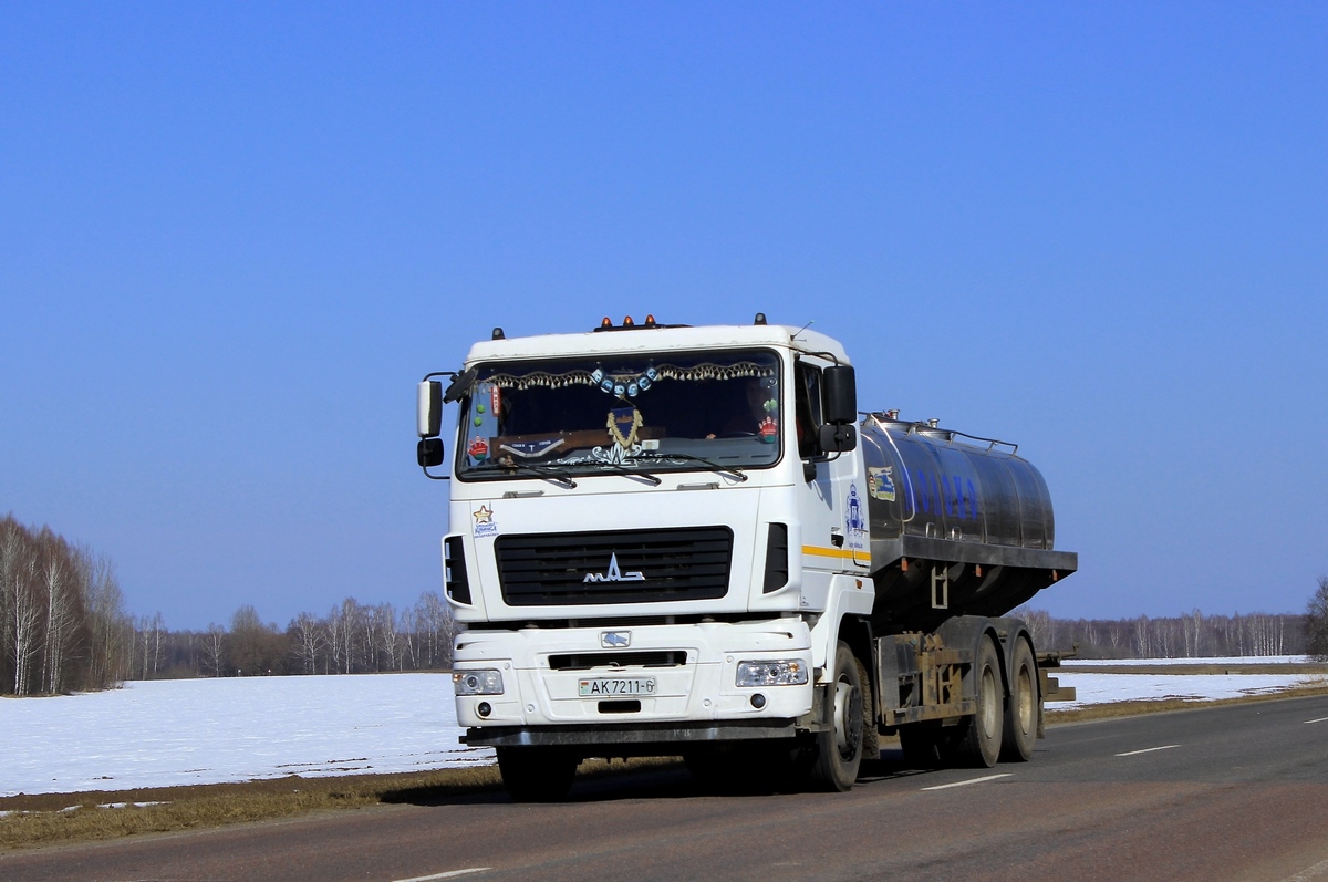Могилёвская область, № АК 7211-6 — МАЗ-6312 (общая модель)