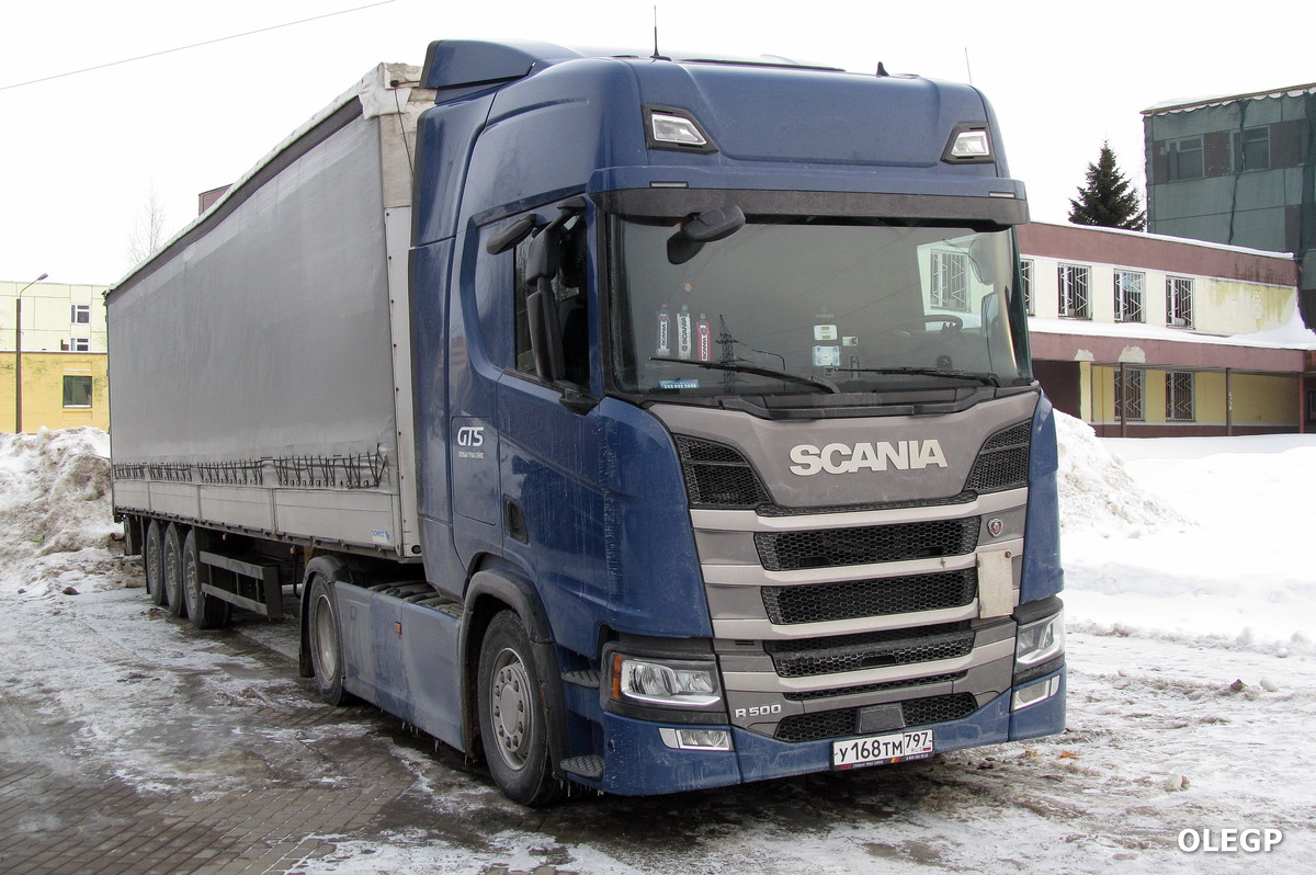 Москва, № У 168 ТМ 797 — Scania ('2016) R500