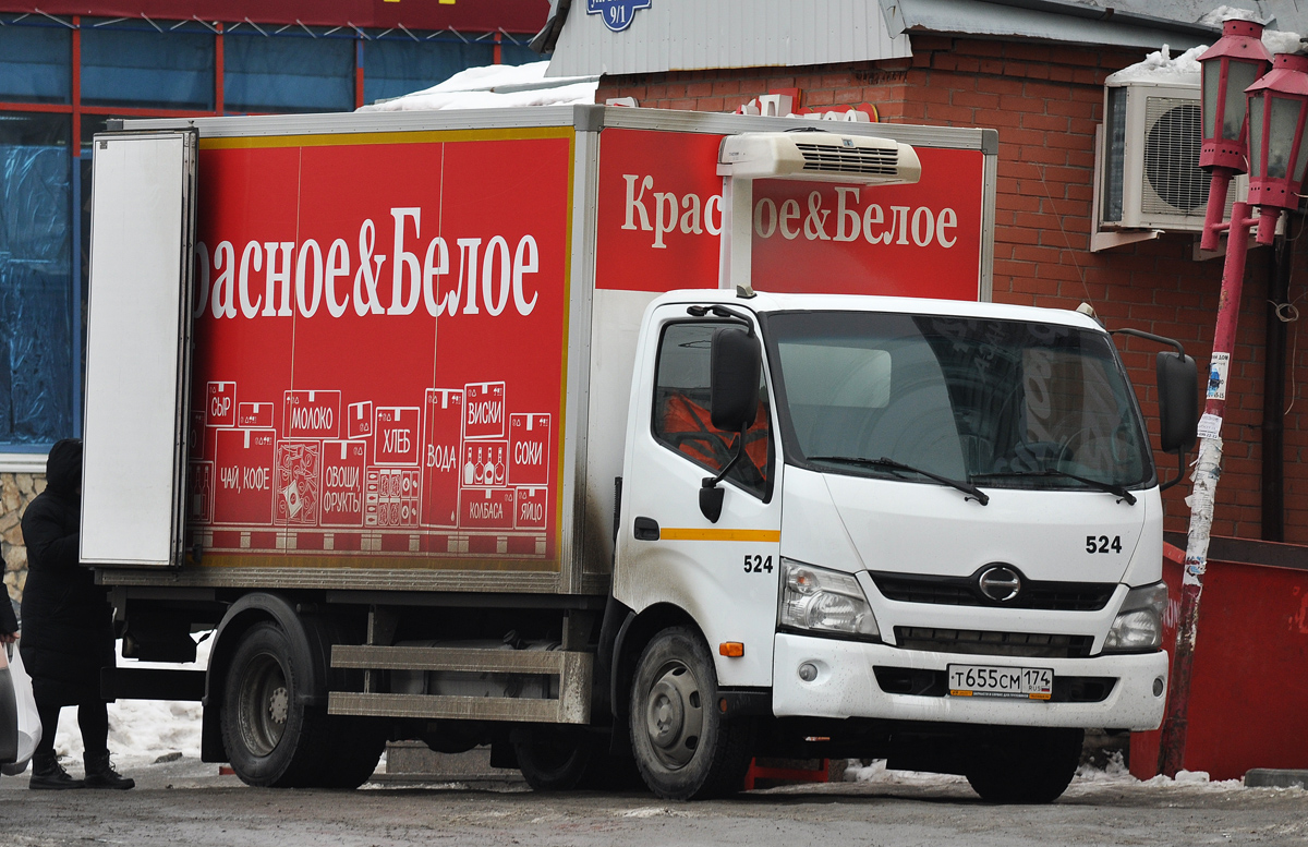 Омская область, № 524 — Hino 300