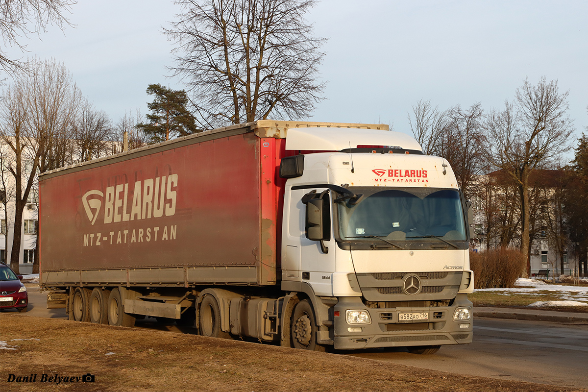 Татарстан, № В 582 АО 716 — Mercedes-Benz Actros ('2009) 1844