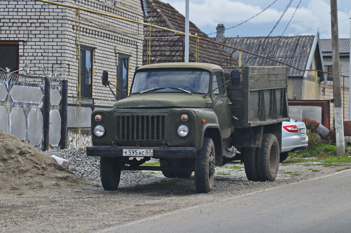 Кабардино-Балкария, № К 595 АС 07 — ГАЗ-52-02