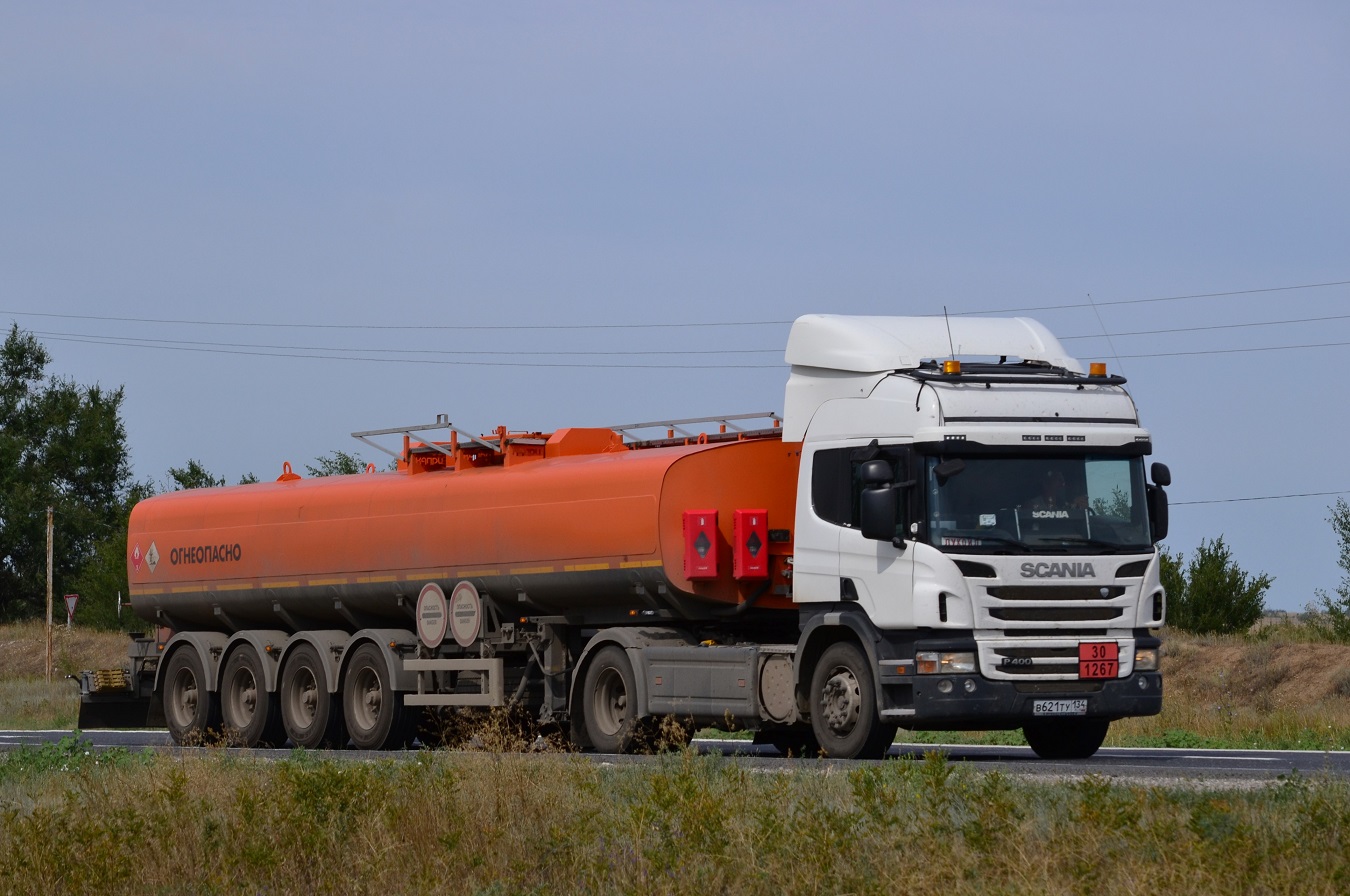 Волгоградская область, № В 621 ТУ 134 — Scania ('2011) P400