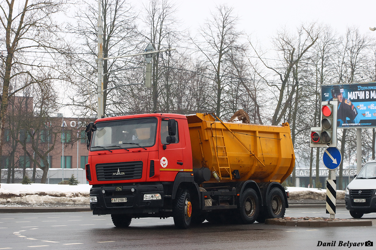 Минск, № АТ 2190-7 — МАЗ-6501 (общая модель)