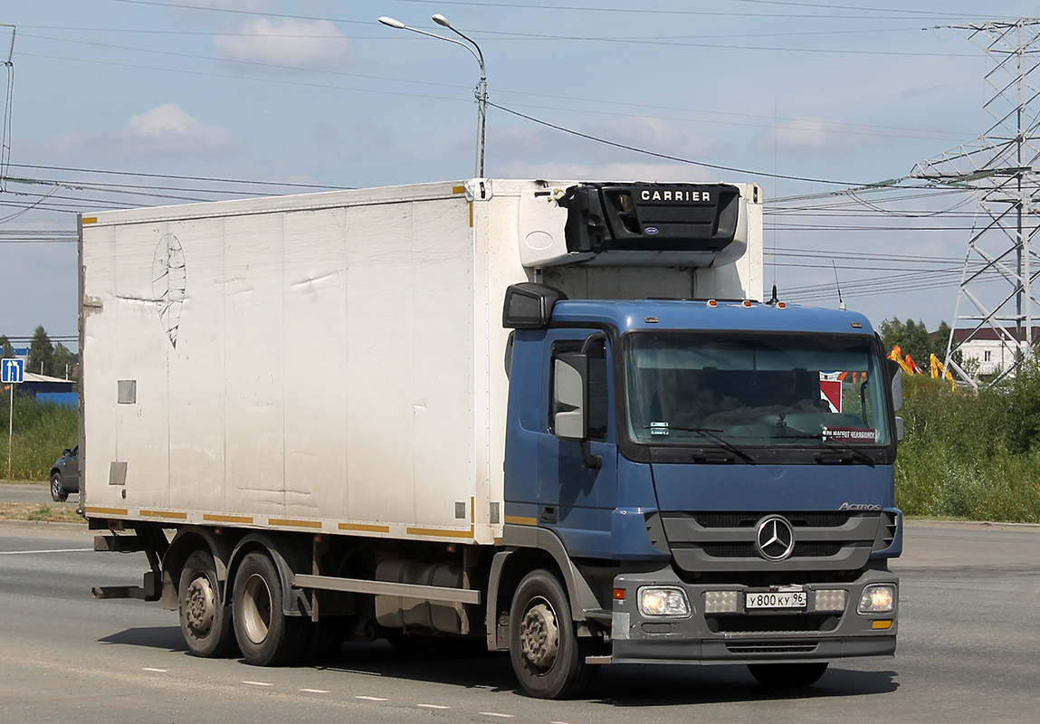 Челябинская область, № У 800 КУ 96 — Mercedes-Benz Actros ('2009) 2541