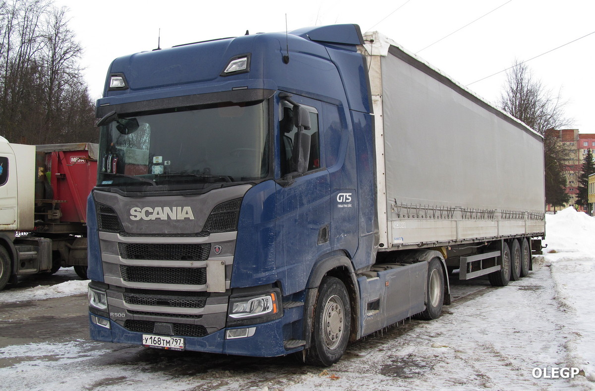Москва, № У 168 ТМ 797 — Scania ('2016) R500