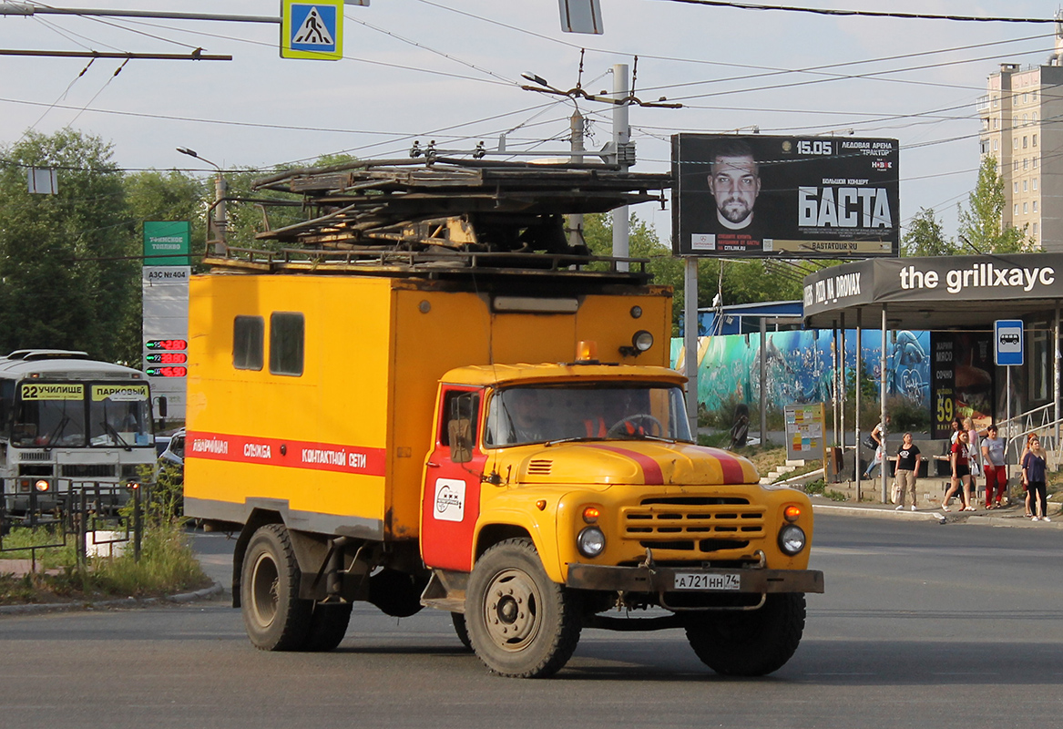 Челябинская область, № А 721 НН 74 — ЗИЛ-431412