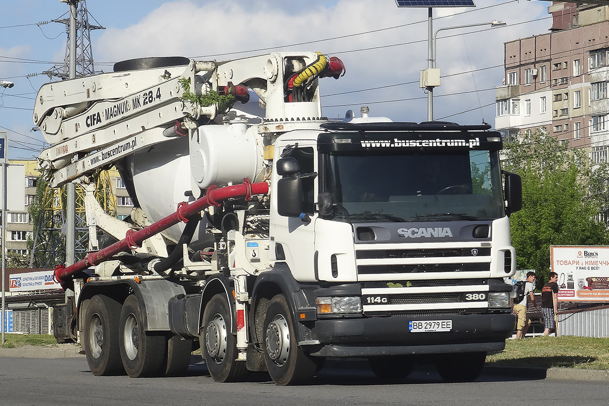 Луганская область, № ВВ 2979 ЕЕ — Scania ('1996) P114G