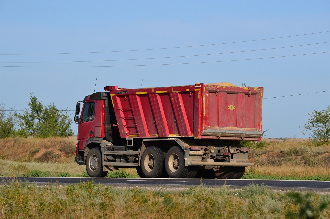 Волгоградская область, № А 491 ЕТ 134 — Volvo ('2010) FMX.400 [X9P]