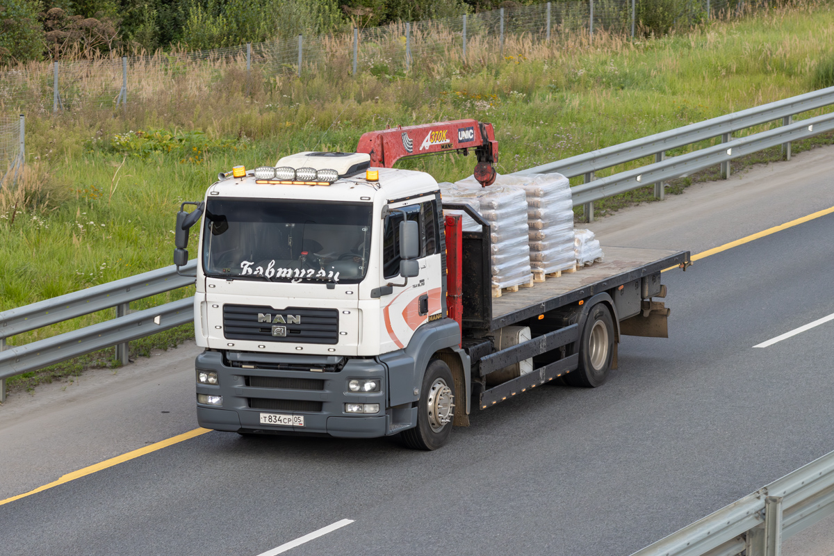 Дагестан, № Т 834 СР 05 — MAN TGA 18.310