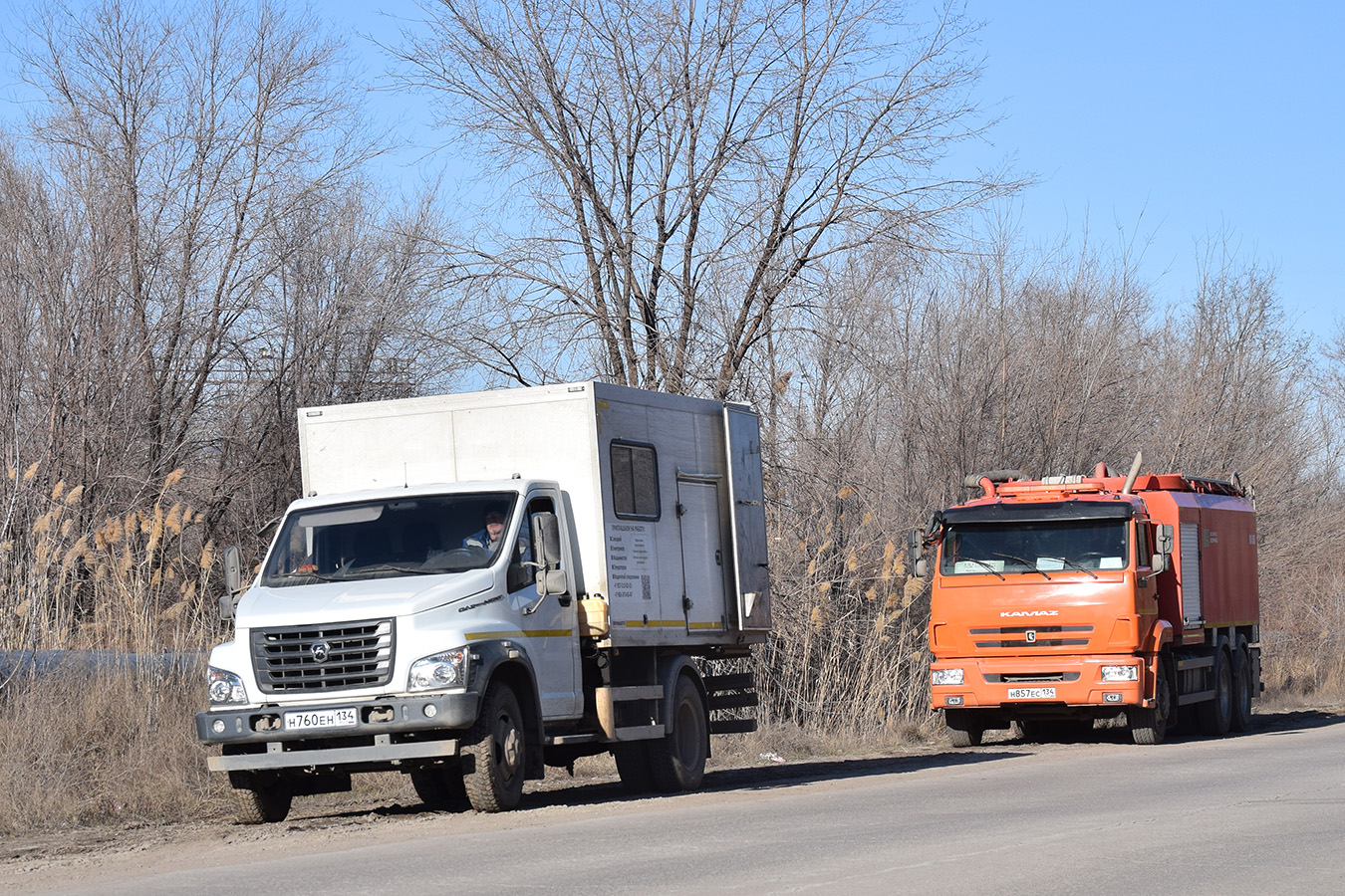 Волгоградская область, № Н 760 ЕН 134 — ГАЗ-C41R13