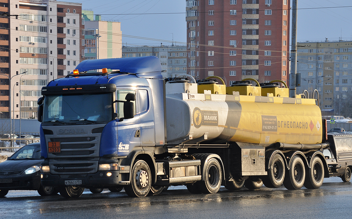 Новосибирская область, № К 166 СО 154 — Scania ('2013) G400