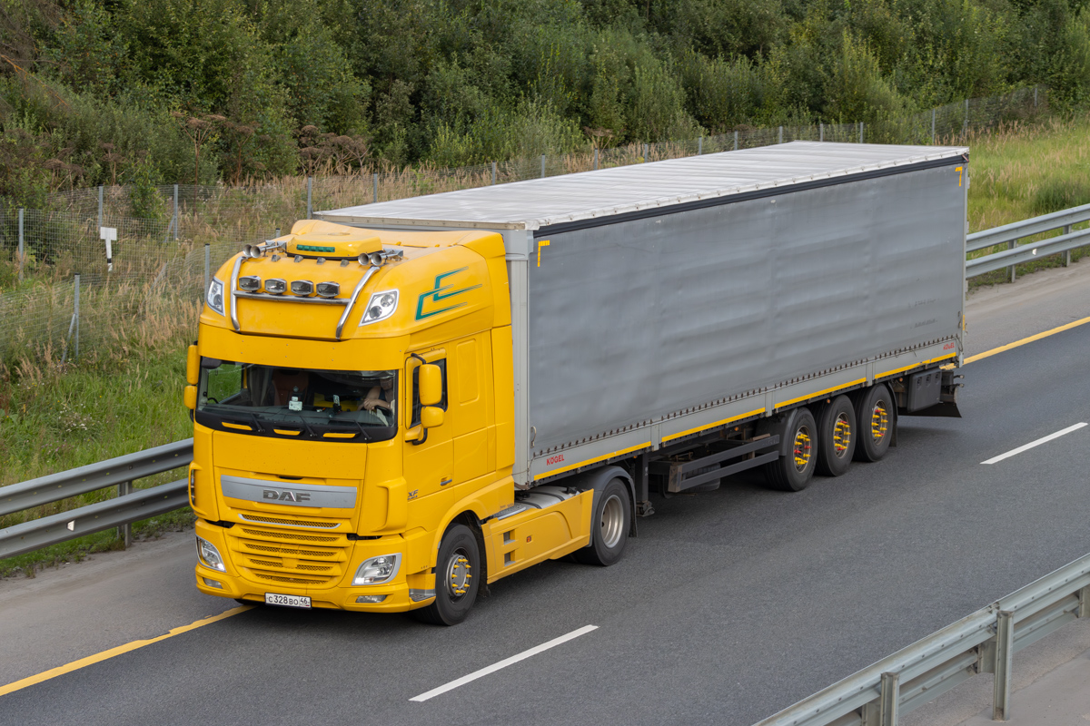 Курская область, № С 328 ВО 46 — DAF XF Euro6 FT