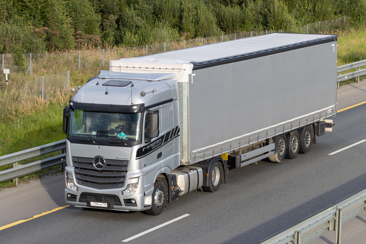 Санкт-Петербург, № С 799 УК 198 — Mercedes-Benz Actros ('2022) [LRD]