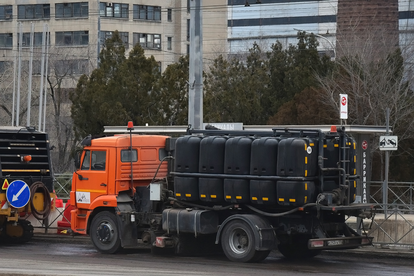 Волгоградская область, № Е 253 СК 134 — КамАЗ-43253-G5(69)