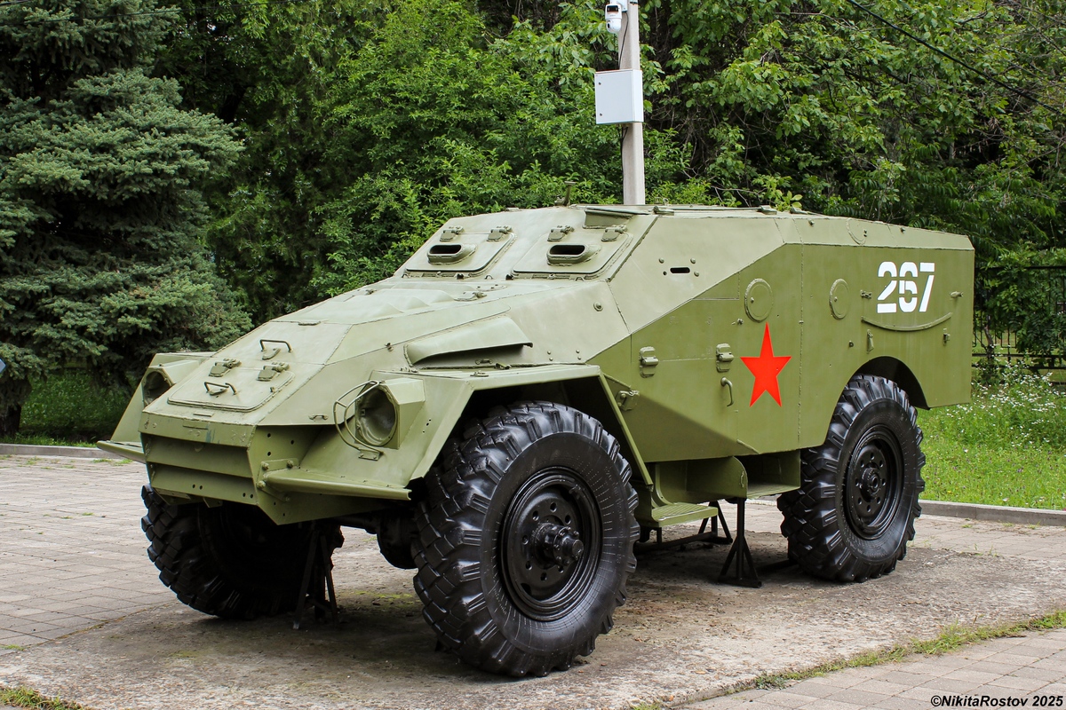 Краснодарский край, № (23) Б/Н 0022 — ГАЗ-40 (БТР-40); Техника на постаментах, памятники (Краснодарский край); Транспортные средства без номеров (Краснодарский край)