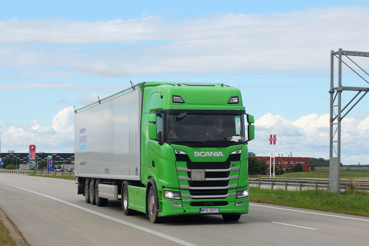 Польша, № WPR 7877T — Scania ('2016) S500