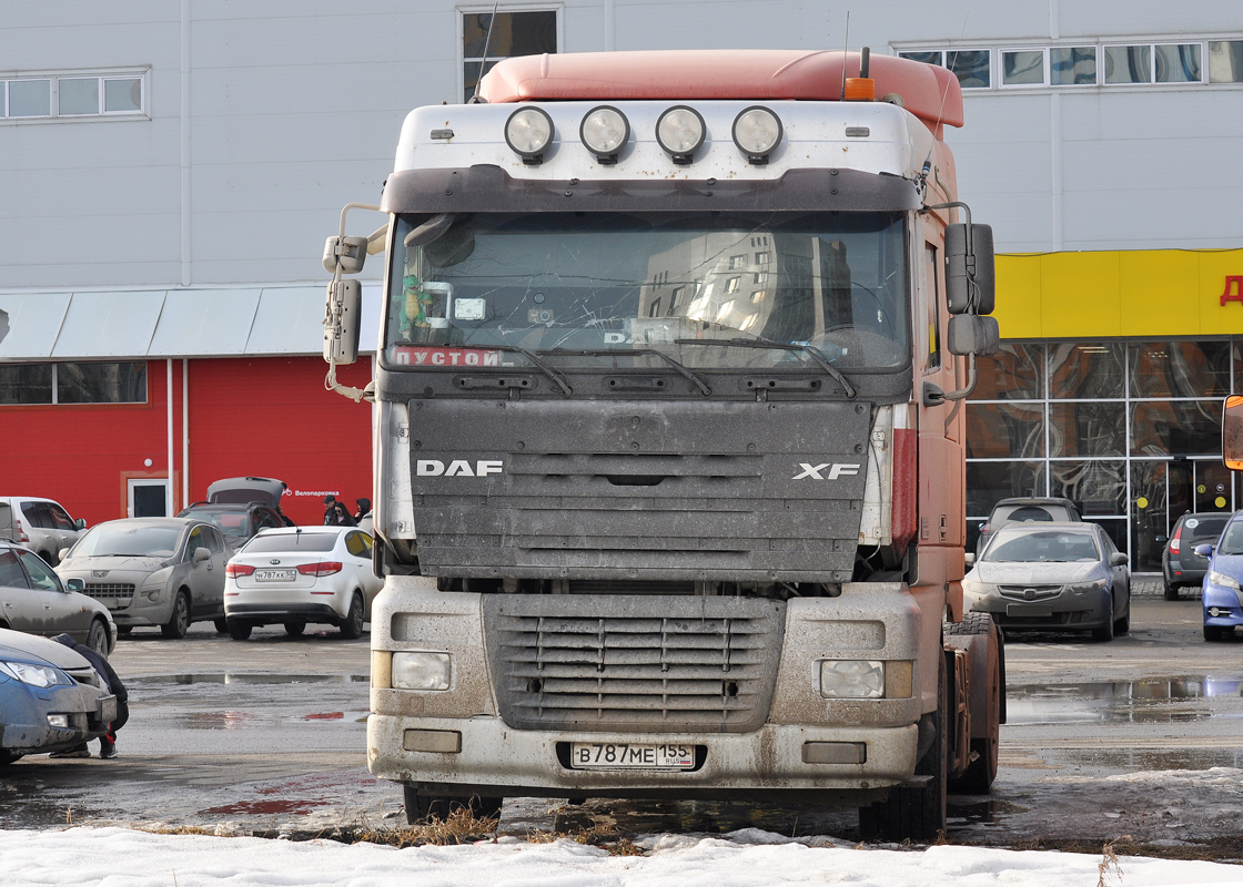 Омская область, № В 787 МЕ 155 — DAF 95XF FT
