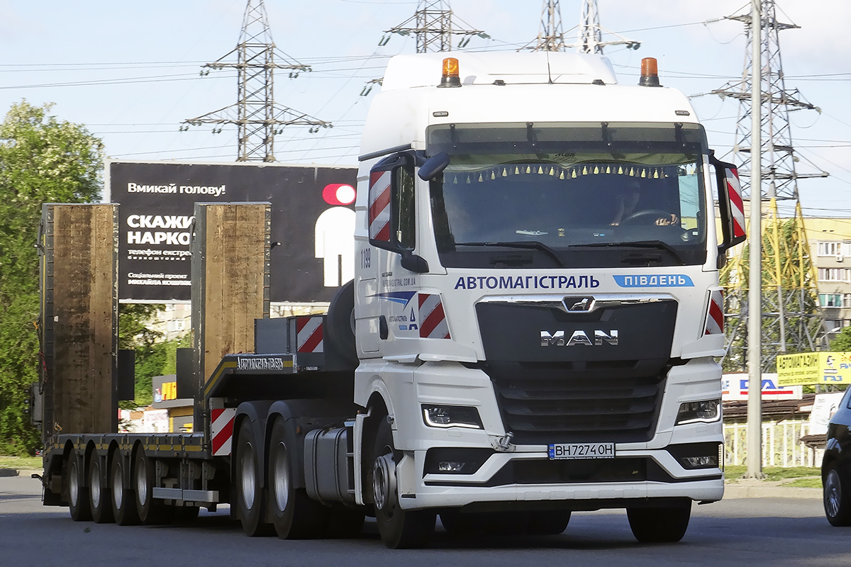 Одесская область, № 1199 — MAN TGX ('2020) 33.480