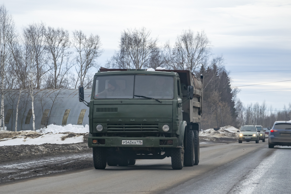 Татарстан, № Р 543 КХ 116 — КамАЗ-55111 [551110]