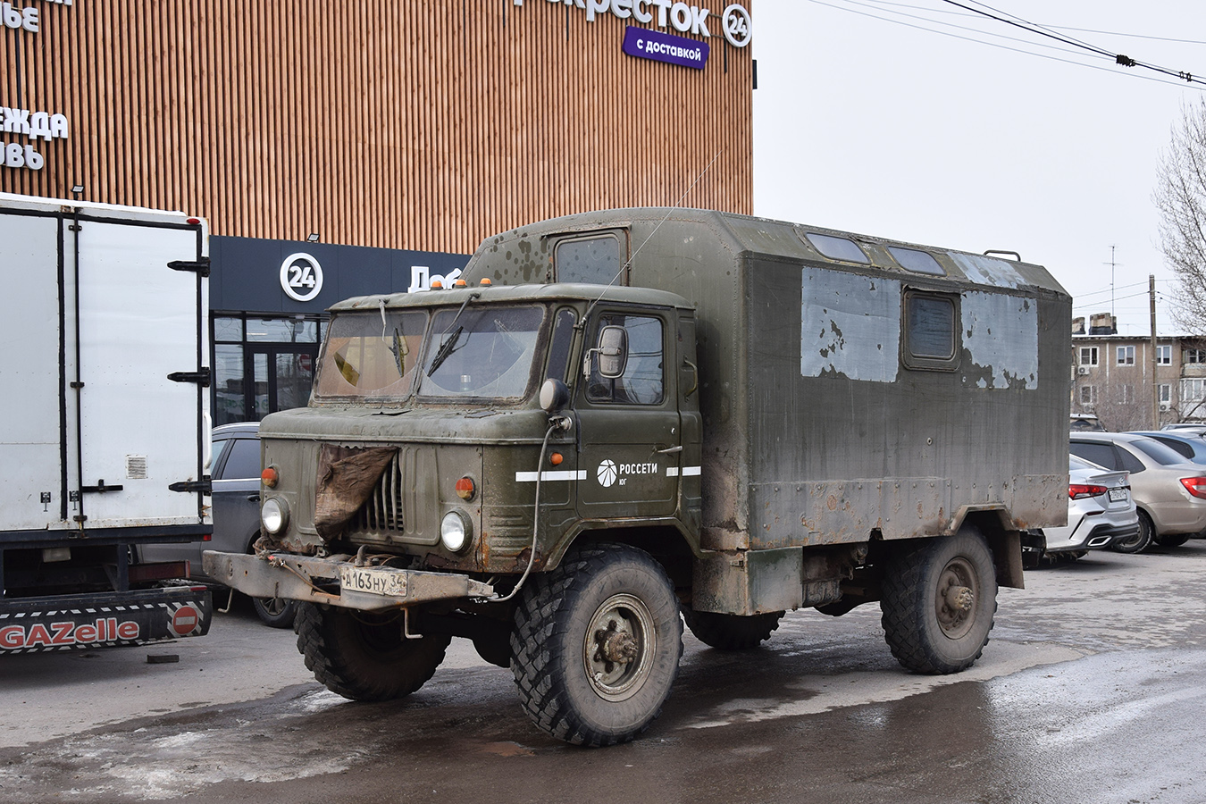 Волгоградская область, № А 163 НУ 34 — ГАЗ-66 (общая модель)