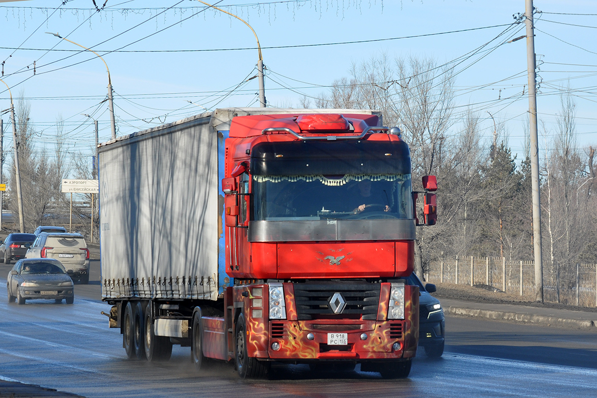 Омская область, № В 918 РС 155 — Renault Magnum (общая модель)