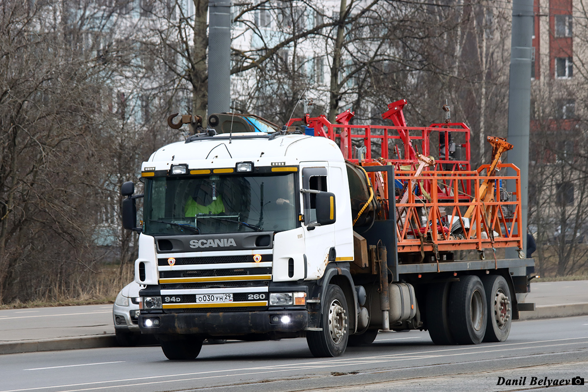 Архангельская область, № О 030 УН 29 — Scania ('1996) P94D