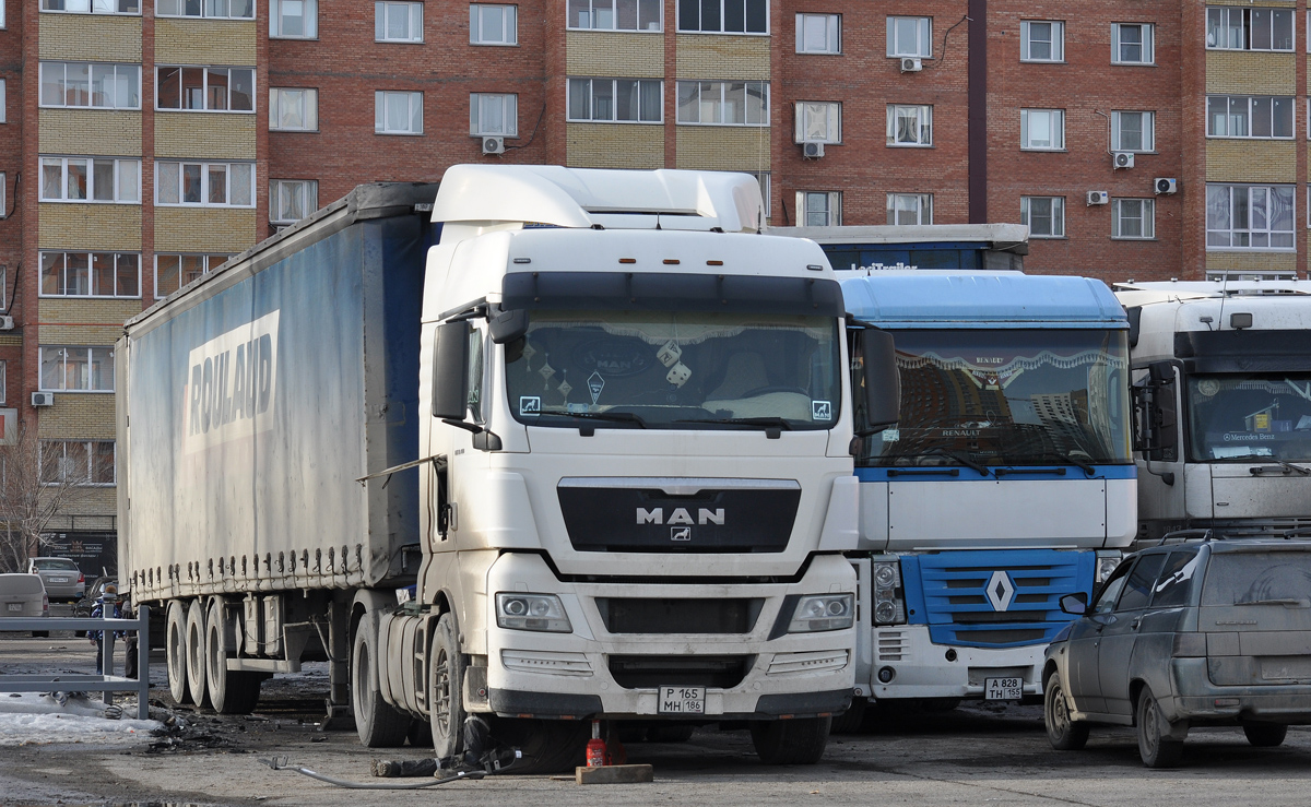 Ханты-Мансийский автоном.округ, № Р 165 МН 186 — MAN TGX ('2007) 18.400