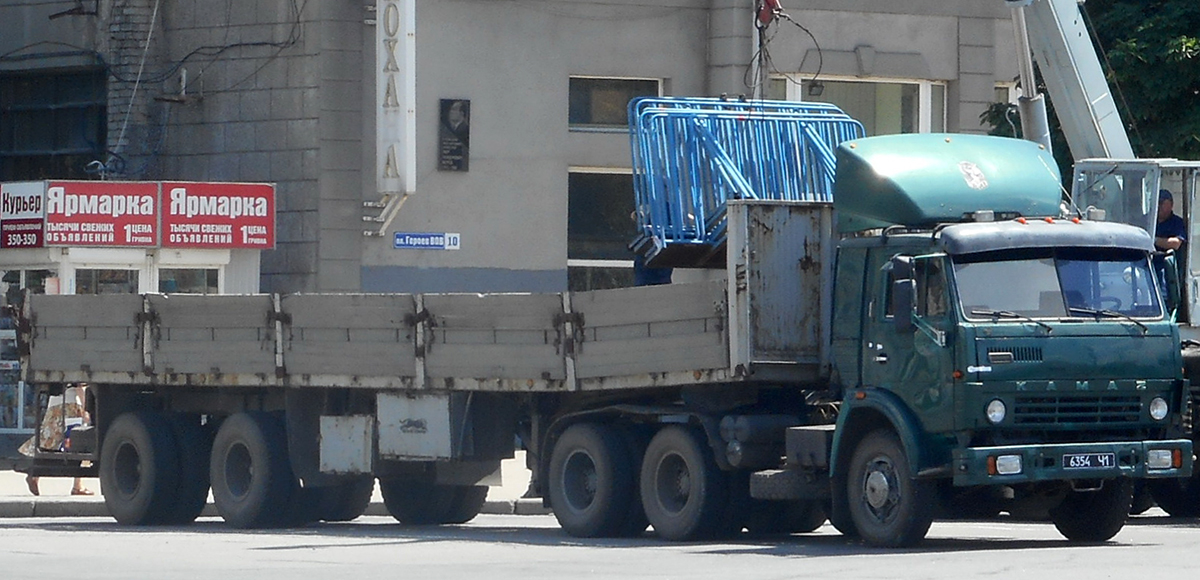 Луганская область, № 6354 Ч1 — КамАЗ-5410