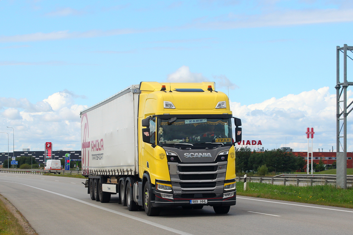Эстония, № 989 HHL — Scania ('2016) R500