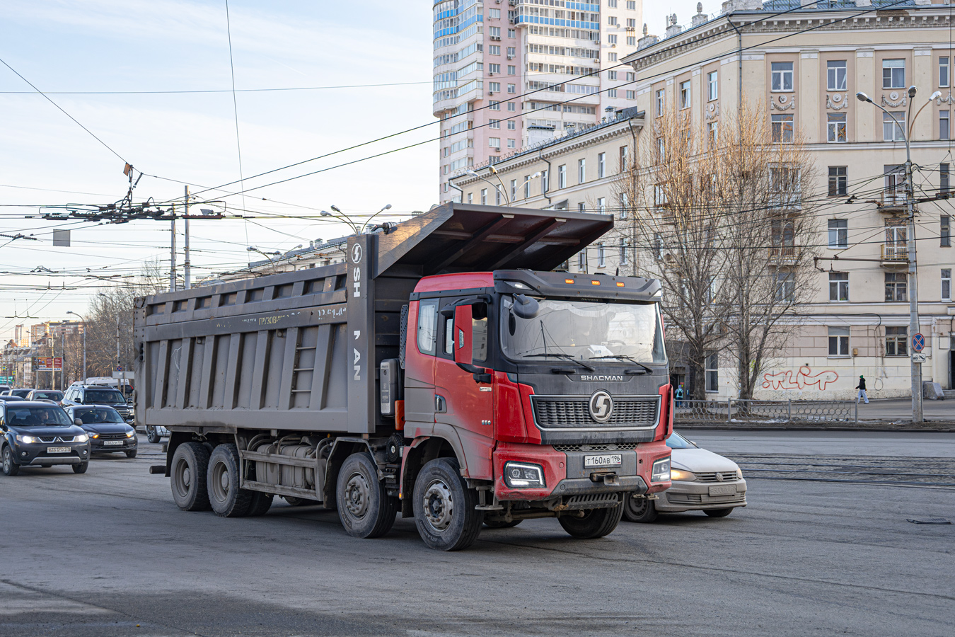 Свердловская область, № Т 160 АВ 196 — Shaanxi Shacman X3000 SX3318