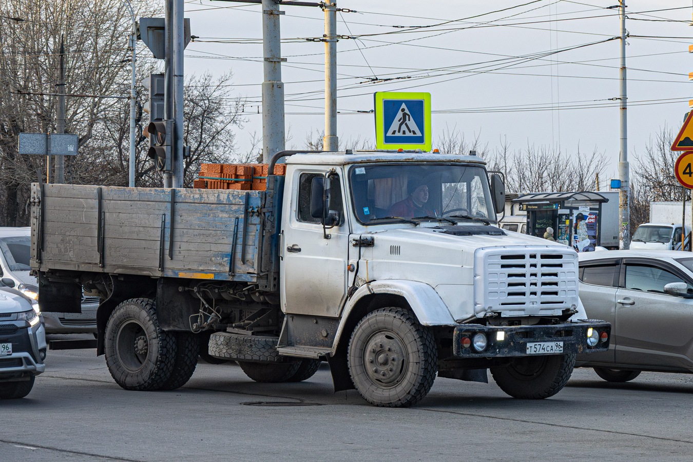 Свердловская область, № Т 574 СА 96 — ЗИЛ-433360
