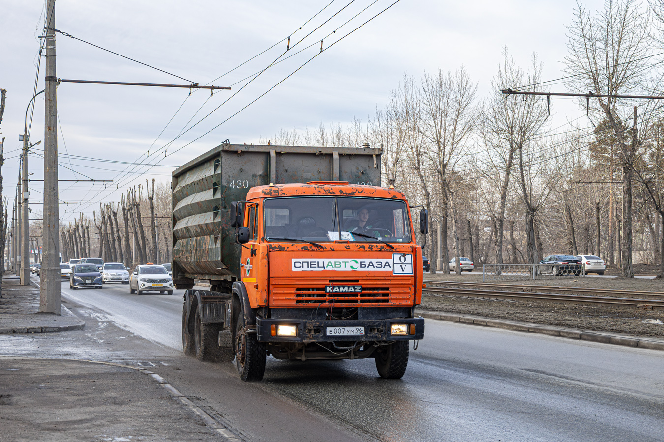 Свердловская область, № Е 007 УМ 96 — КамАЗ-53229-15 [53229R]