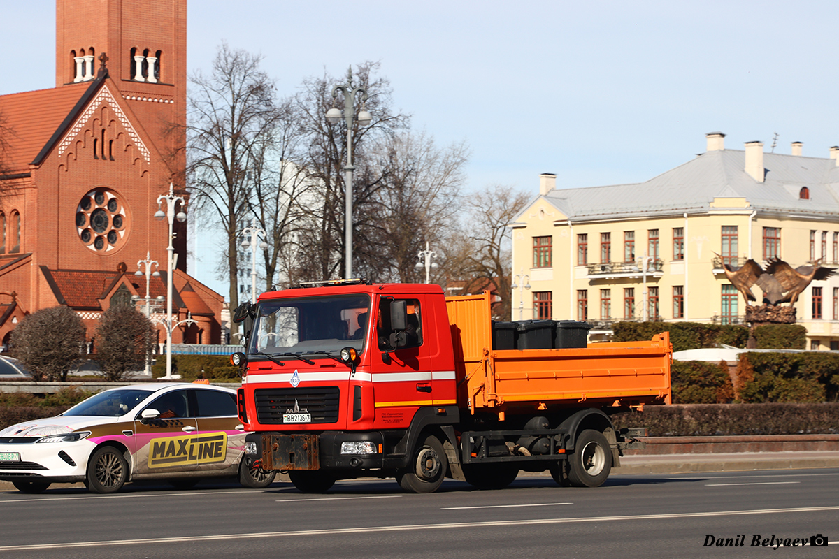Минск, № ВВ 2136-7 — МАЗ-4571