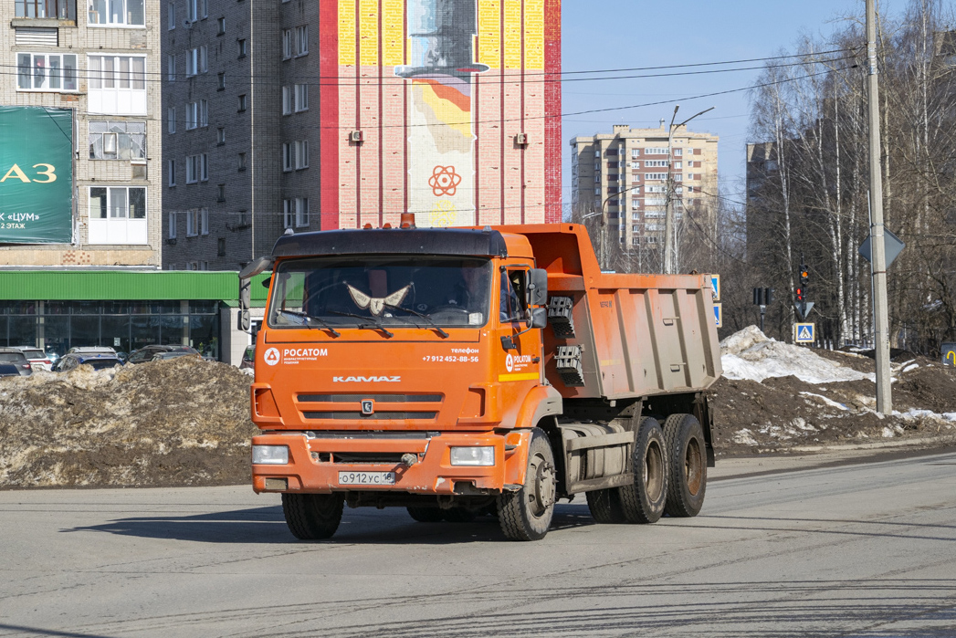 Удмуртия, № О 912 УС 18 — КамАЗ-65115-50