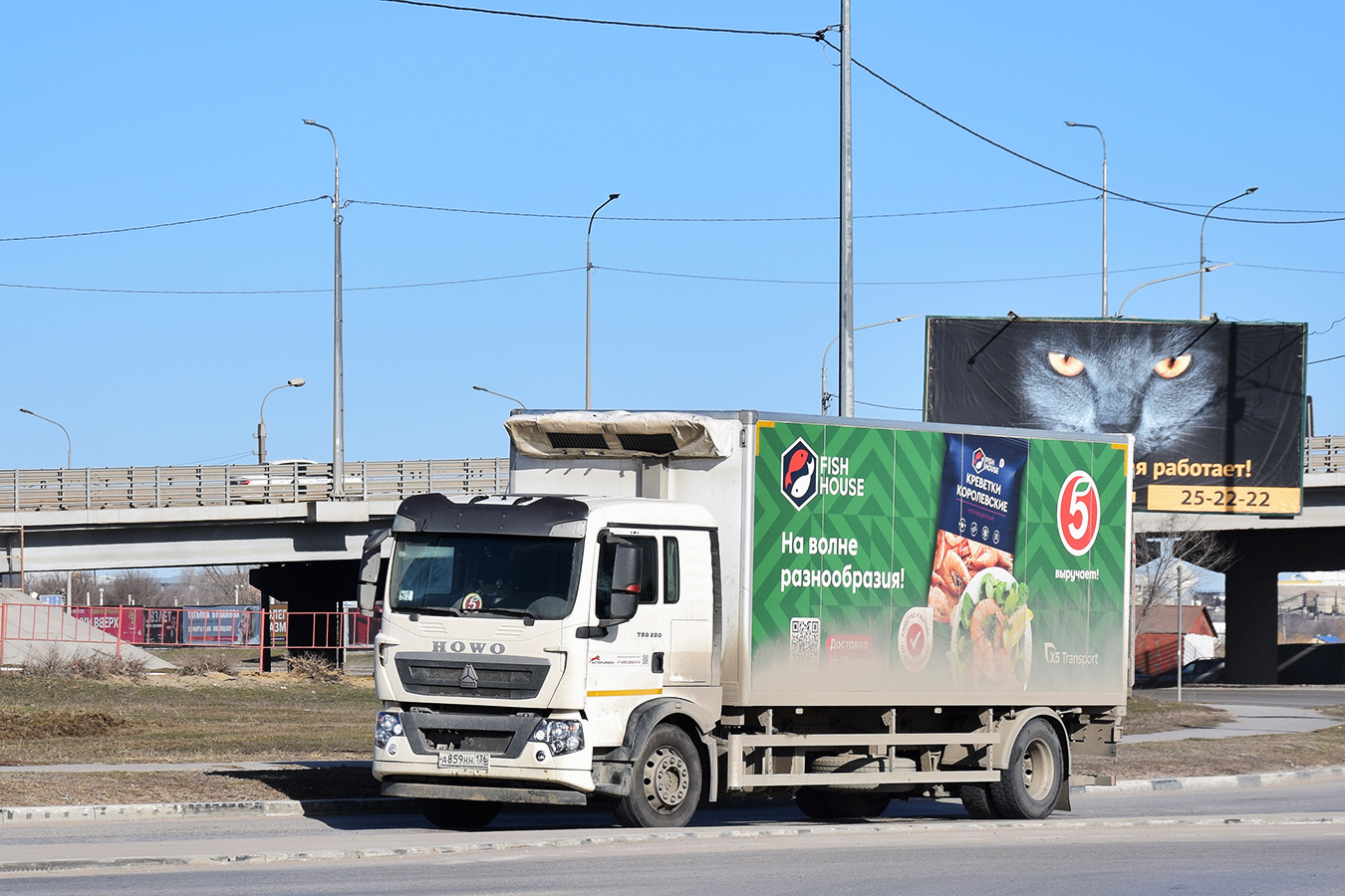 Волгоградская область, № А 859 НН 136 — Howo T5G ZZ1167