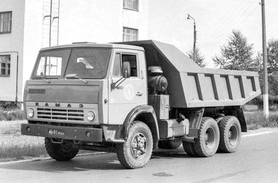 Архангельская область, № 46-81 АХН — КамАЗ-5511; Исторические фотографии (до 2000 года) (Архангельская область)