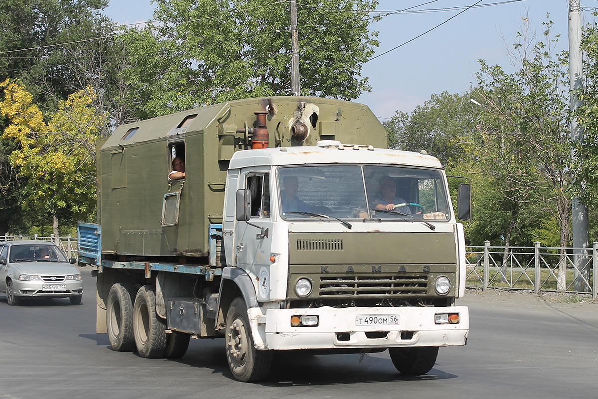 Оренбургская область, № Т 490 ОМ 56 — КамАЗ-53212