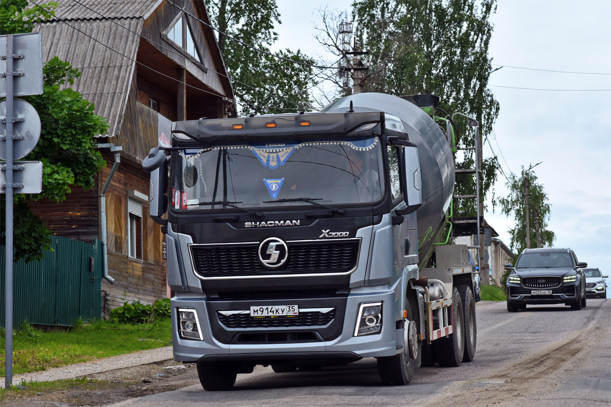 Вологодская область, № М 914 КУ 35 — Shaanxi Shacman X3000 SX5258