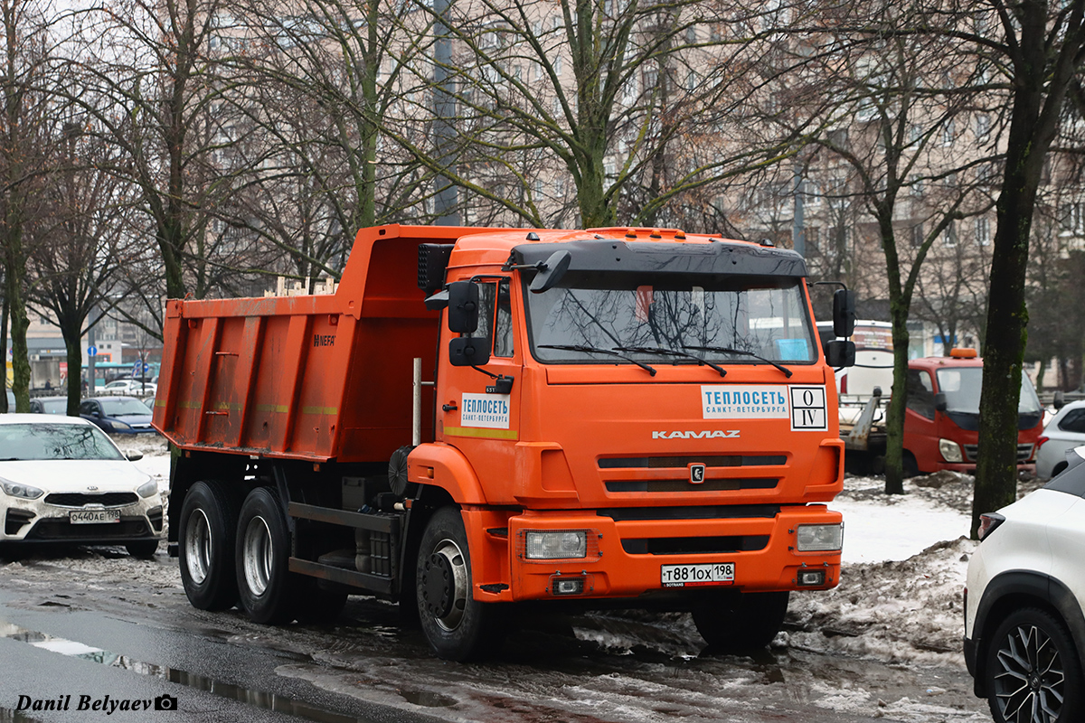 Санкт-Петербург, № Т 881 ОХ 198 — КамАЗ-65115-A5(48)